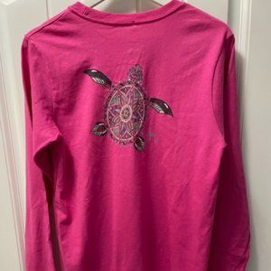 Guy Harvey Long Sleeve - Turtle Beach Women's Medium - NWT